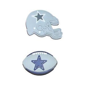 Dallas Cowboys Football Croc Charms
